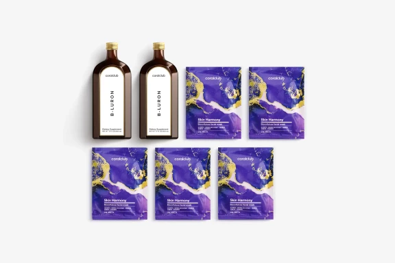 B-Luron + Skin Harmony Biocellulose facial mask (5 sachets)